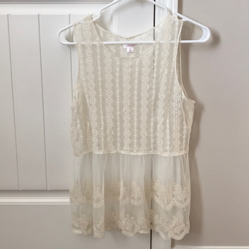 Lace Tank Top